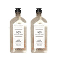 Bath and Body Works Aromatherapy Body Wash and Foam Bath 10 Fluid Ounc Pack Of 2 (ROSE VANILLA)