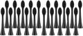 Replacement Electric Toothbrush Heads 10PCS Whiting Bamboo Charcoal BrushCompatible for S9 Adults(20pcs)