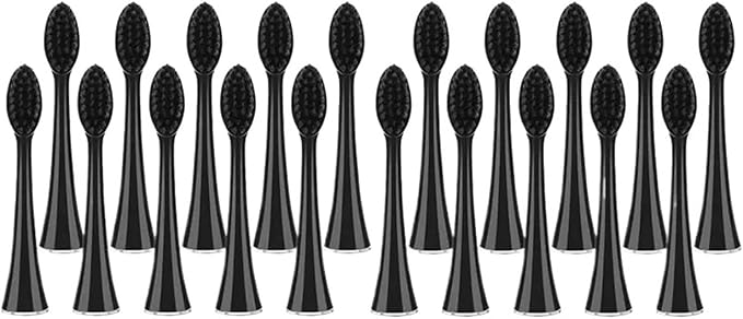 Replacement Electric Toothbrush Heads 10PCS Whiting Bamboo Charcoal BrushCompatible for S9 Adults(20pcs)
