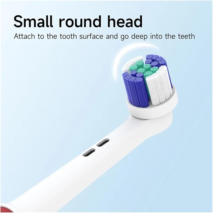 Oral Electric Toothbrush Head P2/4000/3757/d12/3766 Compatible For OLB Replacement Head Universal(18X-8Pcs)