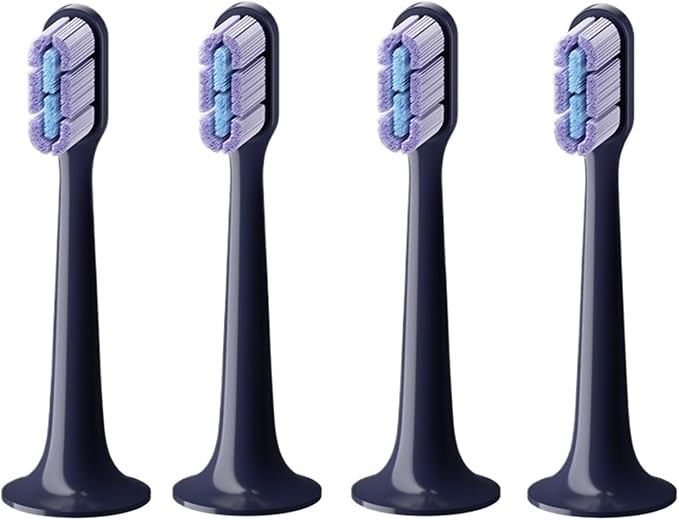 Compatible for XIAOMI MIJIA Sonic Electric Toothbrush Heads Brush for T100 T200 T200C T300 T301 T302 T500 T700(Mijia T700 4PCS)