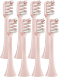 16 PCS Replacement Toothbrush Heads Compatible for X3S/X3U/X5 Electric Tooth Brush Soft Bristle Nozzles with Vacuum Packaging(16 Pink)
