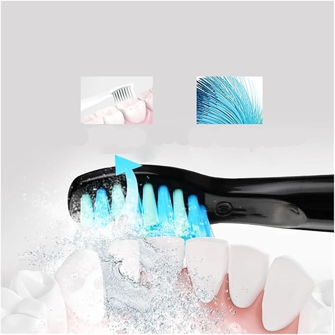 Tooth Brush HeadCompatible for Seago-507B/908/909/917/610/659/719/910/575/551/548 Electric Toothbrush(10pcs White)