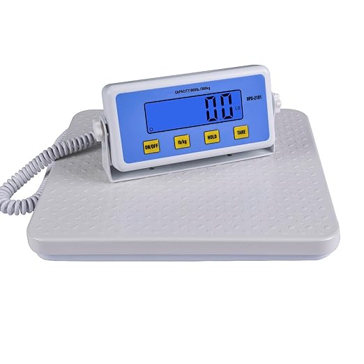 Medical Scale - Heavy Duty 660 lb High Capacity Wrestling Scale for Body Weight with Easy to Read LCD Display Physician Scale Professional Medical Grade Scale for Doctor Home Gym Office