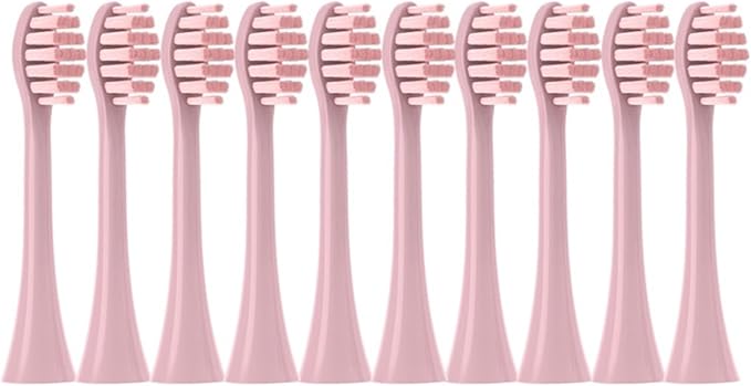 Toothbrushes Head Compatible for P7/Y8/G7/SUP/T1/Moon Sonic Electric Tooth(Pink)