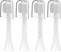 2/4PCS Ultra-fine Soft Toothbrush Brush Heads Compatible for Sonic HX3/HX6/HX9(4PCS White)