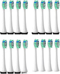 Replacement Brush Heads Compatible for Toothbrush Head HX3 HX6 HX9 Series HX3210 3211 6150 6500 6510 6530 9342 6730(16pcs P2)
