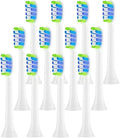 5Models Electric Toothbrush Head Compatible with HX5/HX6/HX7/HX8HX9 Series Models(Yellow)