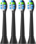 Replacement Toothbrush HeadsCompatible for Phips Electric Brush Head 4100 6500 6100 7500 5300(4pcs Blue-Black)
