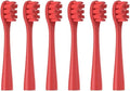 12pcs Toothbrushes HeadCompatible for Usmile Y1S/Y4/U1/U2/U3/P1/P4 Soft Dupont Sonic Electric Toothbrush Clean(6CircylarRed)