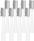 Replacement Toothbrush Heads for JD015 Sonic Electric Soft Bristles Nozzles for Women(8PCS)