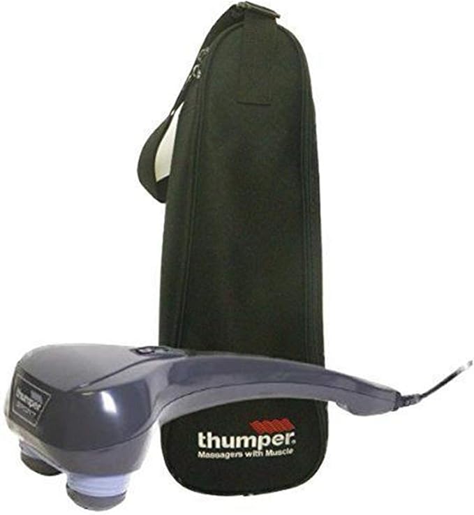 Thumper - Sport Handheld Massager - Percussive Massager - Includes Carrying Case - Deep Tissue Back Massager