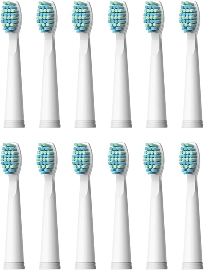 8/12pcs Toothbrush Replacement HeadsCompatible for FW-507 FW-508 FW-917 Head(FW-01-3)
