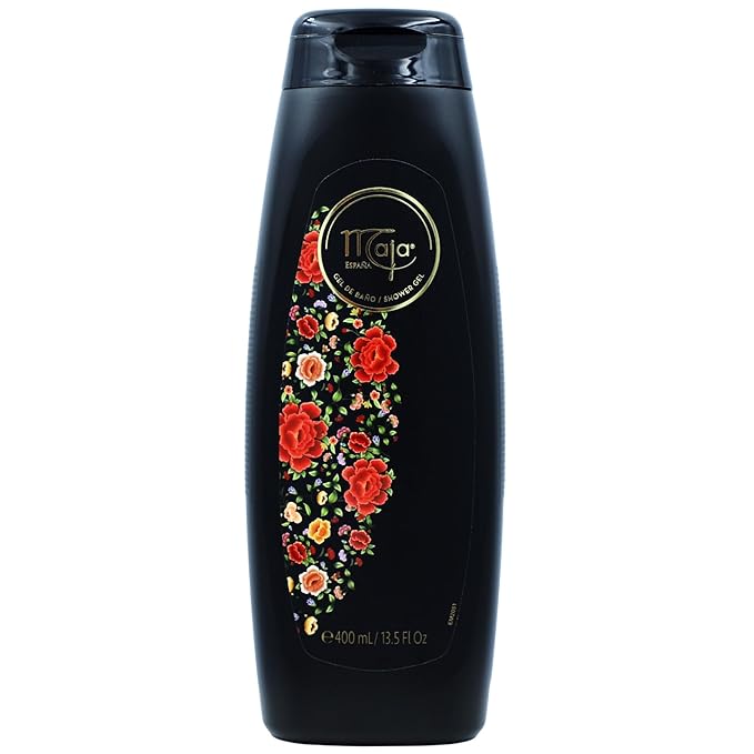 Maja Bath and Shower Gel that Protects and Softens Skin with Essential Flower Extract Body Mist to Refresh and Hydrate 13.5 and 8.1 Oz