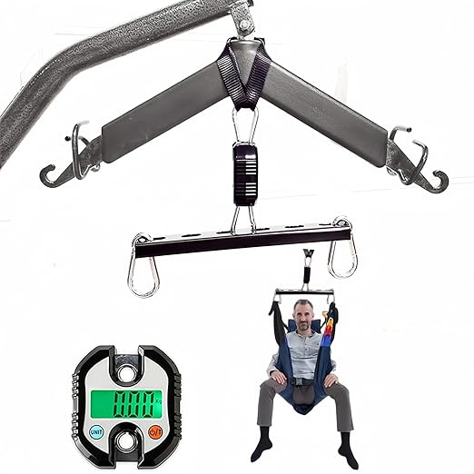 Simple and Fast Hoyer Lift Patient Weight Scale Wheelchair Scales for Home Use Maximum Weight 330lb Hoyer Lift Scale