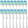 4-16pcs Replacement Toothbrush Heads Compatible for Philips Electric Brush Head 1100 2100 4100 4300 5100 5300 6100 6500 Etc(16pcs)