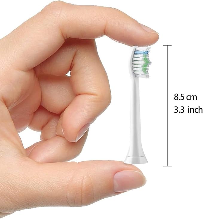 HX6064 Electric Toothbrush Heads for H-X6950/H-X6780/H-X6930/H-X3110/H-X9350 Soft Bristle Replacement Brush(12pcs)