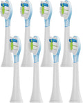 8Pcs Replacement Brush HeadsCompatibility for Philips HX6064 HX6930 HX6730 Sonic Electric Toothbrush Vacuum 4100 6500 6100 5300 C3(PS Green)