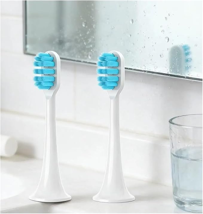 Compatibility for T500/T500C Replacement Toothbrush Heads for T500 Soft Bristle Brush Adult Portable Man Woman(Blue -30pcs)
