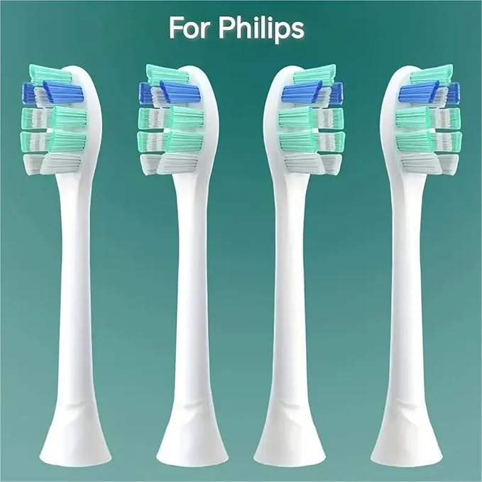 4-16 Pack Replacement Brush HeadsCompatible for Sonicare Electric Toothbrush Durable Bristles Vacuum Sealed(12pcs)