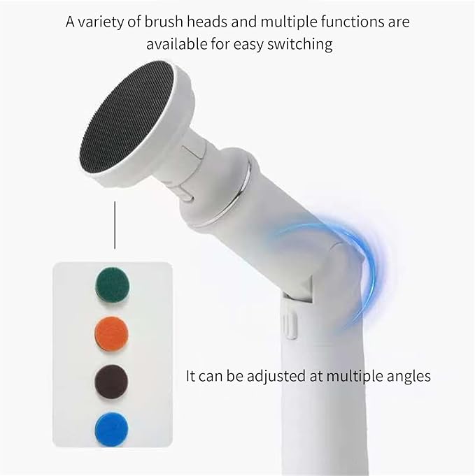 Electric Brush Cordless Automatic Rotation for Stubborn Efficient Brush