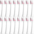 8/16PCS Electric Toothbrush Replacement HeadsCompatible for SEAGO 2725/S2/S5/SX/SG972 YUNCHI Y7 Brush Nozzle(16Pink)