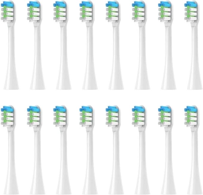 8/16Pcs Brush Head Refills Fit NX9000 Models with Soft Bristles for Daily Use(16pcs White)