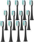 Electric Toothbrush Head(12pcs Black)
