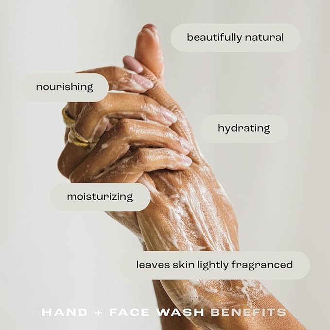 Natural Inspirations Coconut Ambre Vanille Moisturizing Hand + Face Wash 12oz