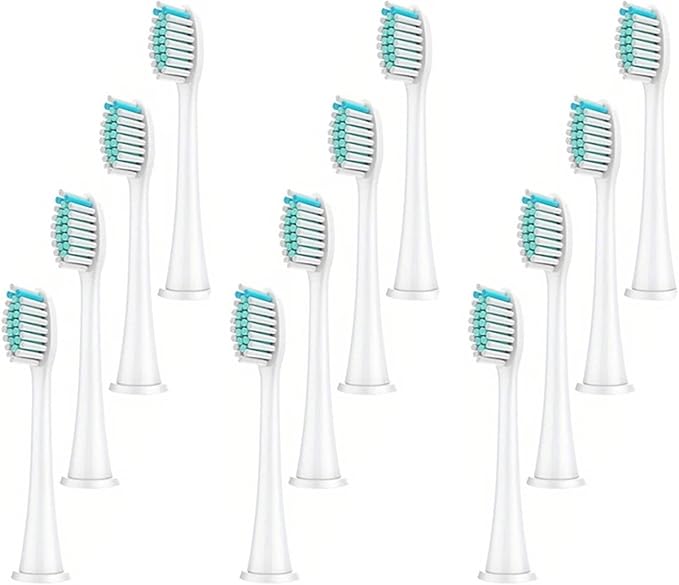 12/16/20pcs Replacement Toothbrush HeadsCompatible for Philips Sonicare Brush Head 4100 6500 6100 7500 5300(White 12pc)
