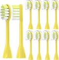 16pcs Replacement Toothbrush HeadsCompatible for Ph One Care Electric Head HY1100 HY1200 BH1022(Yellow)