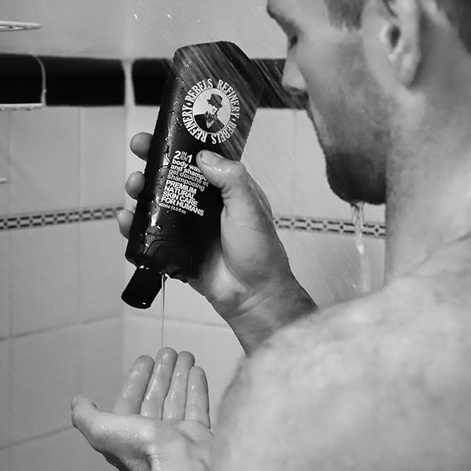 REBELS REFINERY Advanced Shampoo And Body Wash 400 ML