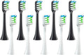 12pcs Brush Heads Toothbrush Compatible for X3/X3U/X5 Replacement(6Black with 6White)