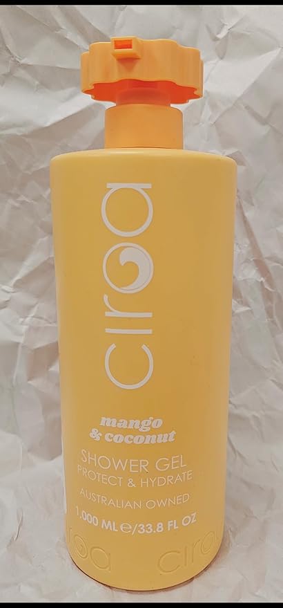 Mango &amp Coconut Shower Gel Protect &amp Hydrate 1000ml 33.8 fl oz