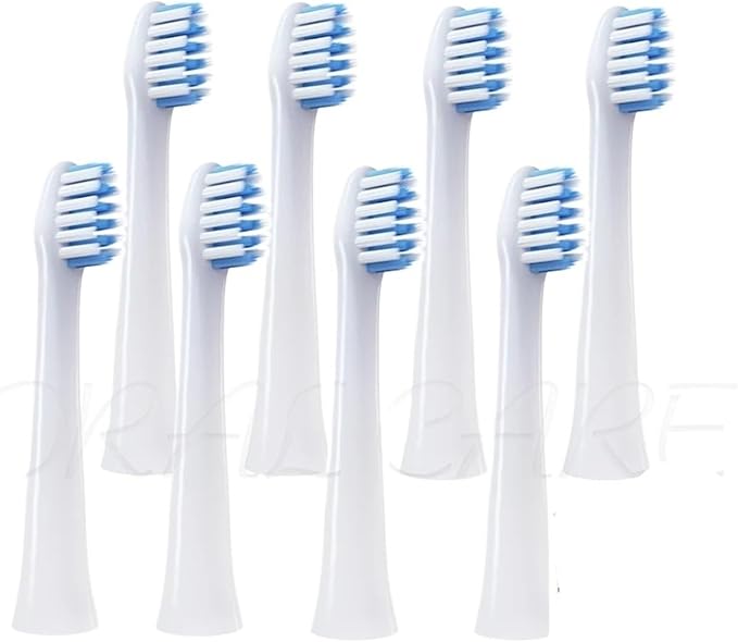 Compatible for Panasonic DM71/DM81/DM31/DM61/DM711/DM712 Electric Toothbrush Heads DML1/PDM7B/PDM78/DM711P(MINI 8PCS)