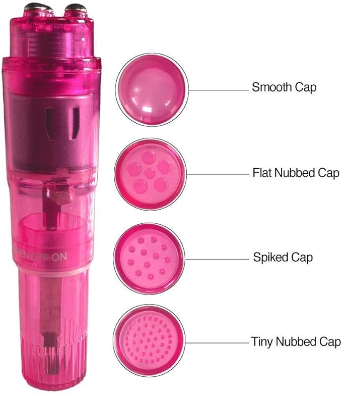 Power Massagers Tool Electric Foot Neck Back Hand Leg Arm Shoulder Massage Aches Sports Recovery for Women (Pink Big and Pocket Massager)