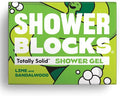 Lime &amp Sandalwood Solid Shower Gel | Plastic Cruelty and Paraben Free | Vegan | Moisturising Body Soap For The Shower
