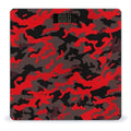 Red Camo Scale for Body Weight Highly Accurate Digital Bathroom Body Scale Digital Bathroom Scales for People Anti-Slip Large LCD Display Smart Scales