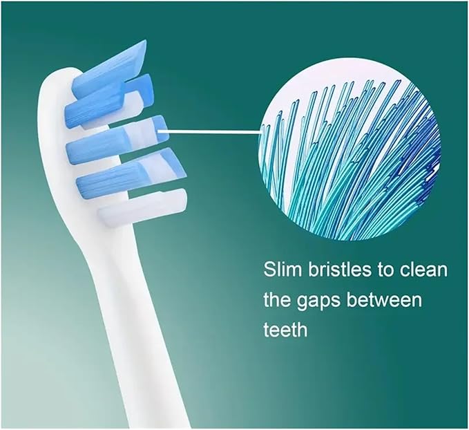8-16pcs Toothbrush Heads Compatible with Philips ElectricReplacement Brush Fit for EasyCleanGum Health(8pcs)
