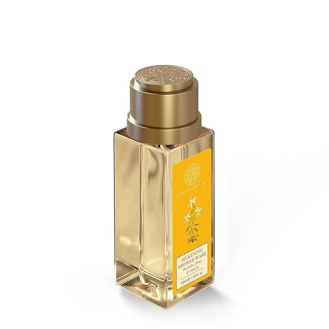 Forest-Essentials Silkening Shower Wash Mashobra Honey &amp Vanilla