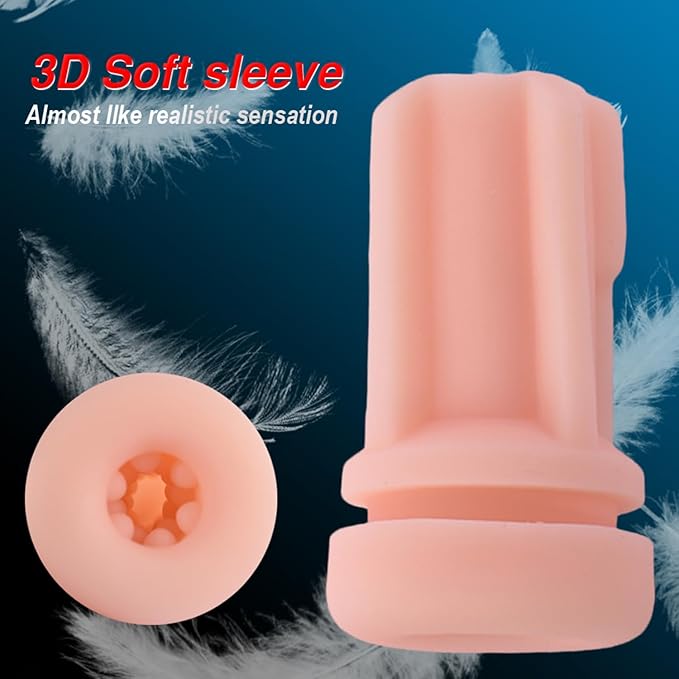 Male Masterburbatar Hands Free Thrusting Heating Blowjobob Machine for Man Automatic Stroking Machines Male Masterubaters Hoodies Silent Pussy Pocket Electric HQE-110609 (Extra Large)