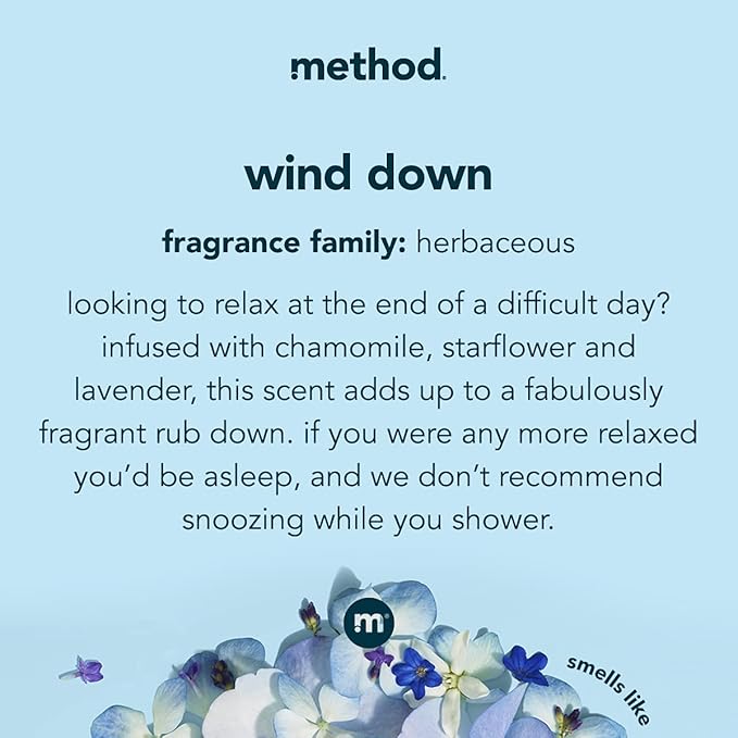 Method Body Wash Wind Down 18oz (Pack of 3)