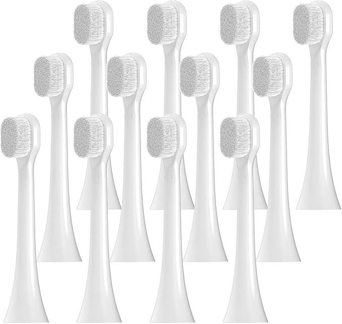 Ultra Soft Small Brush Heads Compatible for Philips Electric Toothbrush(12 Pcs)