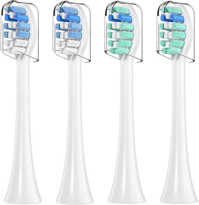 4-16pcs Toothbrush Replacement HeadsCompatible for PH Replacement Heads Electric Brush Head for 4100 5100 6100 9023(2Green 2Blue)