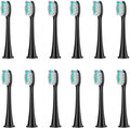 Compatible for 8Pcs Replacement Brush Heads Compatible with Philips Sonicare DiamondClean HX3/HX6/HX9 Series Electric Toothbrush HX6064(12Pcs Black)