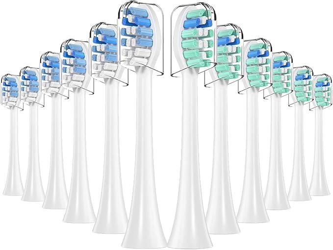 4-16pcs Toothbrush Replacement Heads Compatible with Brush Head for 4100 5100 6100 9023(4pcs Green)
