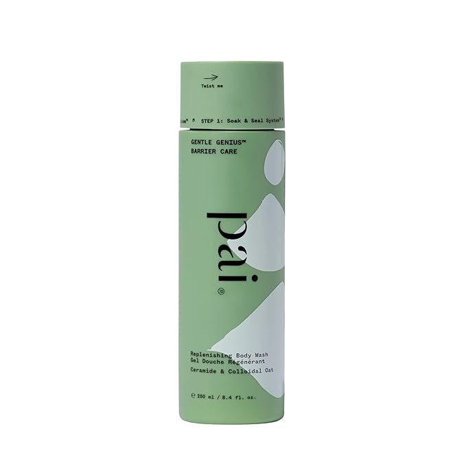 PAI SKINCARE - Gentle Genius Barrier Care Replenishing Body Wash | Natural Vegan Cruelty Free Sensative Skin (8.4 fl oz | 250 ml)