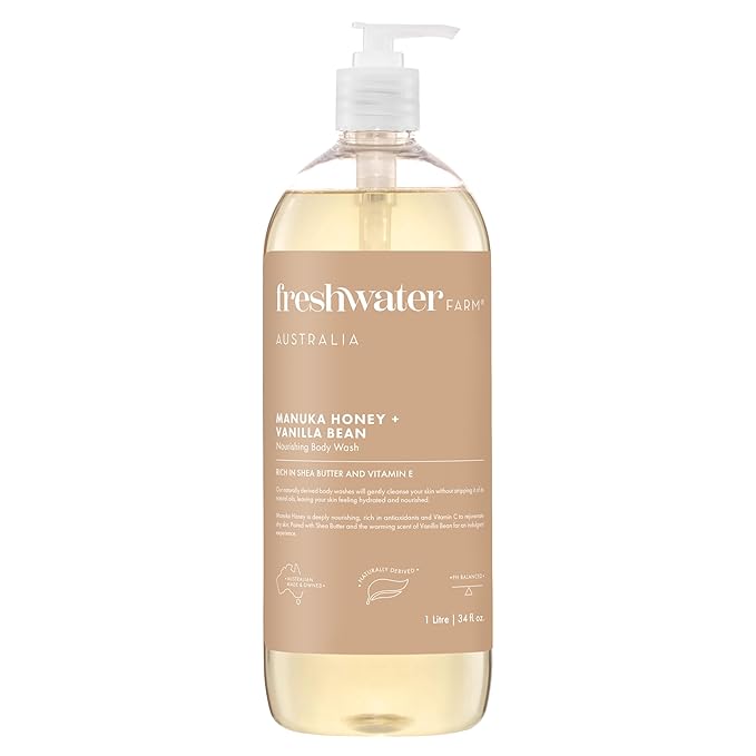 Manuka Honey + Vanilla Bean Body Wash