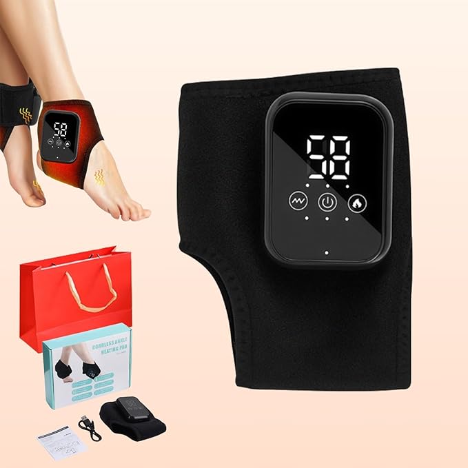 Massager 2026 Foot Relief Massager Portable Feet Relieve Machine Foot Massager for Neuropathy 3 Massage Modes 3 Heat Level Rechargeable Just 15 Minutes a Day (1PCS)