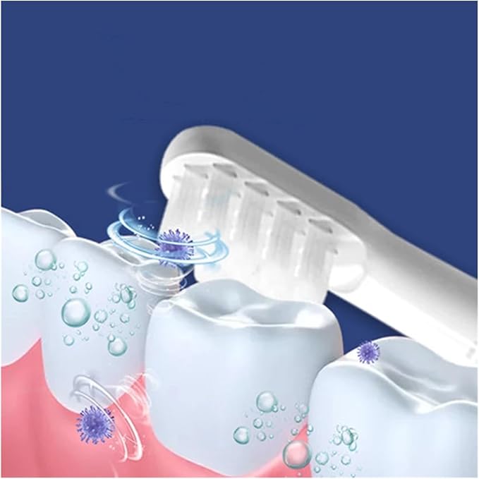 Toothbrush Replacement HeadsCompatible For Mijia T100 Mi Smart Electric Toothbrush Replacement 2 Color(Gray 3pcs)